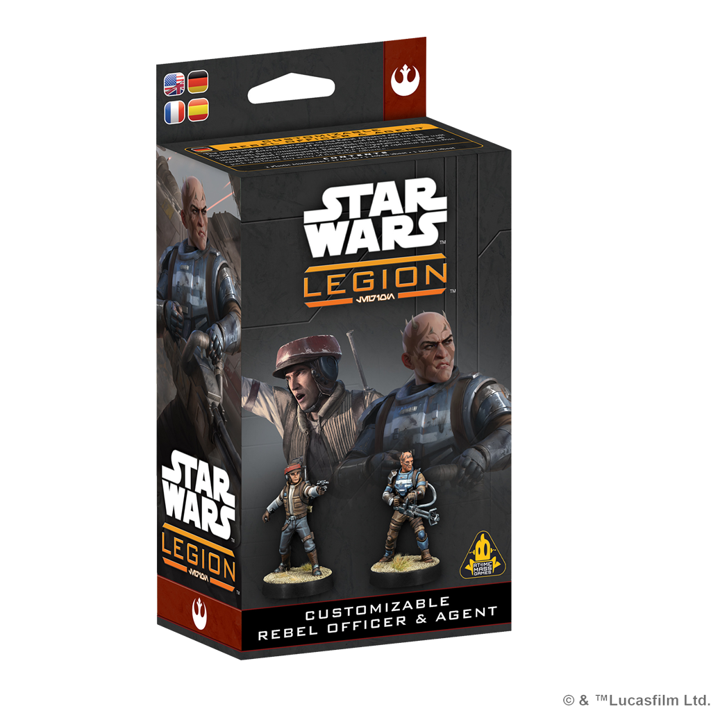 Customizable Rebel Officer & Agent